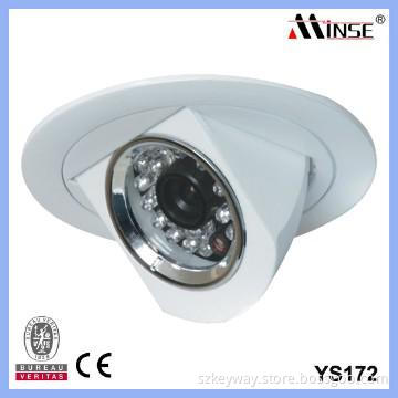 Sony CCD 540tvl with metal cealing lamp style infrared dome camera